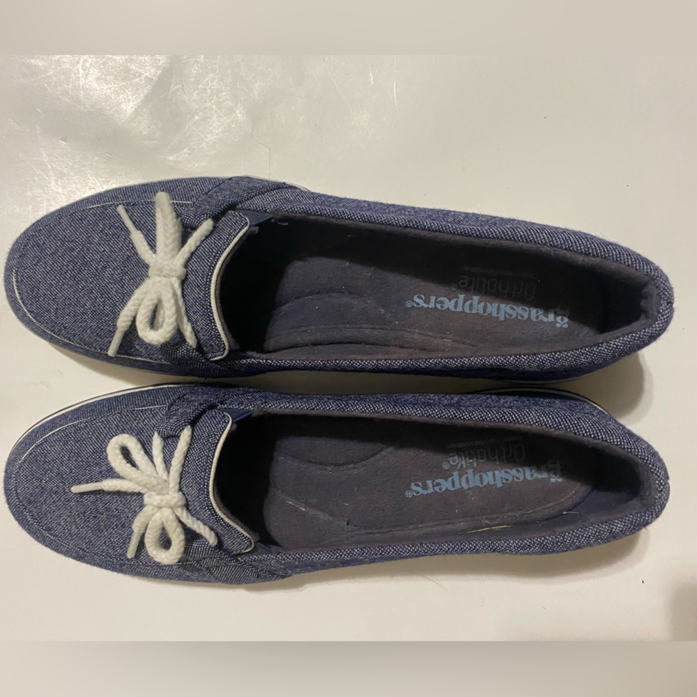 Womens Ortholite Grasshopper slip on US 7.5